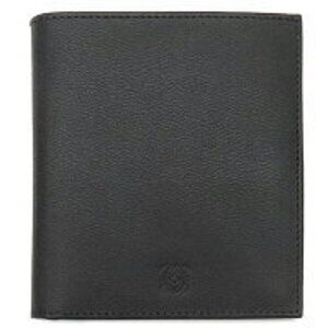 Loewe Anagram bifold wallet black leather compartment